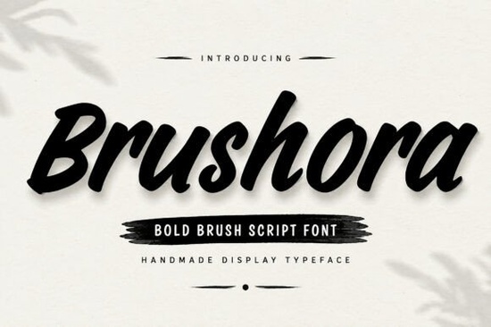 Brushora Font